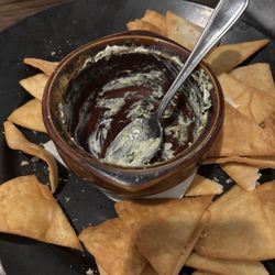 Josif’s Bar & Grill - Was spinach artichoke dip, disappeared too fast to get a pic. Those chips are addictive.