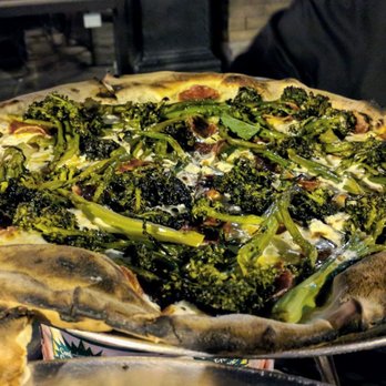 Coalfire - Sopressata and broccolini - Pizza Near Me - Chicago, Illinois