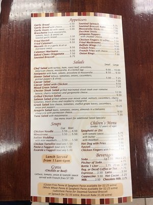 Menu photo 4 Giuseppes Trattoria Chester, NJ