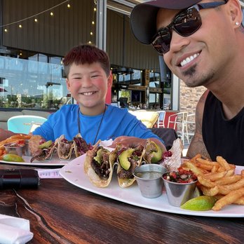 Rock & Brews - Steak tacos with French fries. - Burgers Near Me - Lutz, Florida Rock & Brews - Steak tacos with French fries. - Burgers Near Me - Lutz, Florida