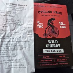 McBreens Beverage - Receipt and product