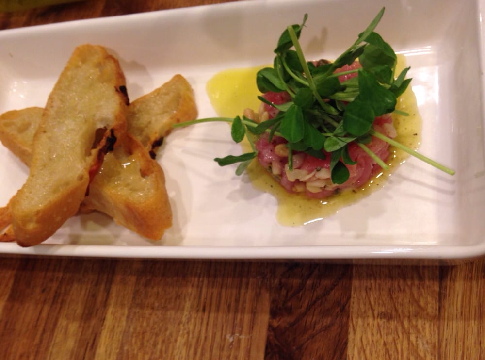 Tuna Tartar with Crostini Small Plate - Yelp