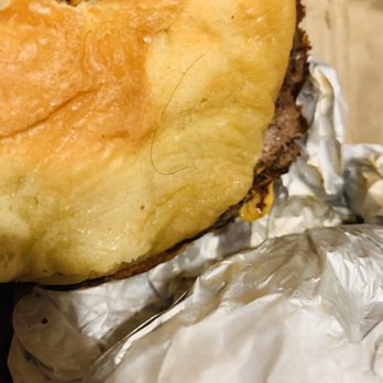 MOOYAH Burgers, Fries & Shakes - Hair on burger - Burgers Near Me - Irvine, California