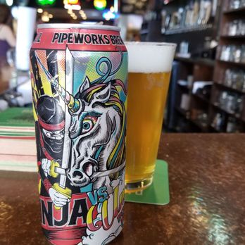 Burger Bar Chicago - Pipeworks Brew,  Ninja vs Unicorn - Burgers Near Me - Chicago, Illinois