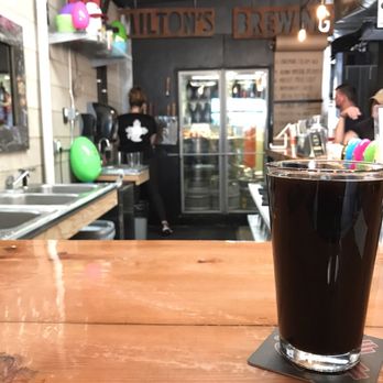 Milton's Brewing - The house made stout. Not a bad brew. - Breweries Near Me - Carlsbad, New Mexico