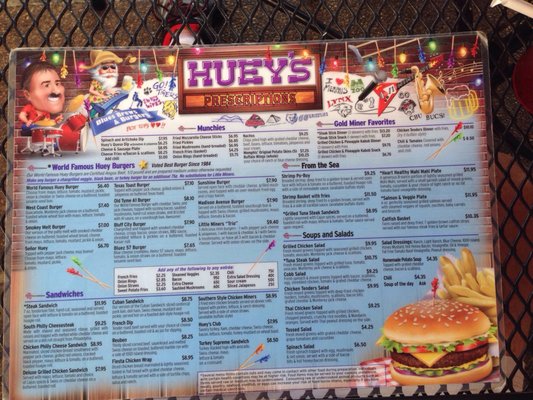 Menu photo 5 Huey's Cordova Cordova, TN