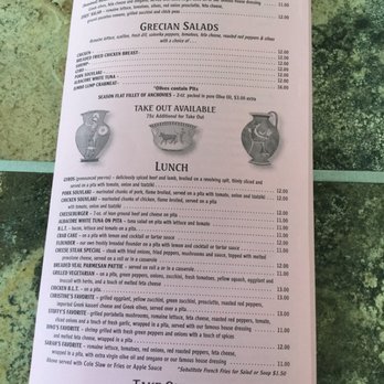 Olympia Restaurant - Menu 7/2018 - Greek Near Me - Vineland, New Jersey Olympia Restaurant - Menu 7/2018 - Greek Near Me - Vineland, New Jersey