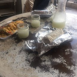 Burrito and margarita Burrito and margarita
