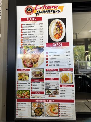 Menu photo 2 Extreme Hummus Citrus Heights, CA Menu photo 2 Extreme Hummus Citrus Heights, CA