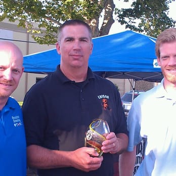 Revolution Screening - Mike and Mark with the recipient of the first annual Revolution Screening Community Leader Award in June 2014 - Screen Printing/T-Shirt Printing Near Me - West Sacramento, California Revolution Screening - Mike and Mark with the recipient of the first annual Revolution Screening Community Leader Award in June 2014 - Screen Printing/T-Shirt Printing Near Me - West Sacramento, California