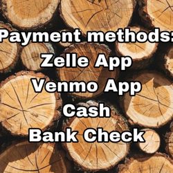 Ria Affordable Tree Service - Payment methods
