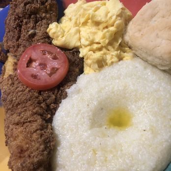 The Breakfast Klub - Katfish Plate - maximum deliciousness! - Breakfast & Brunch Near Me - Houston, Texas The Breakfast Klub - Katfish Plate - maximum deliciousness! - Breakfast & Brunch Near Me - Houston, Texas