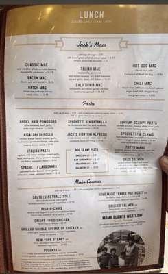 Menu photo 3 Jack's Restaurant & Bar Pleasant Hill, CA