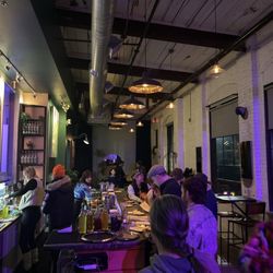 The Industrious Spirit Company - Very cozy and spacious bar setting lowlight reminds me of a speakeasy easy music isn't too loud perfect for drinks and a good conversation