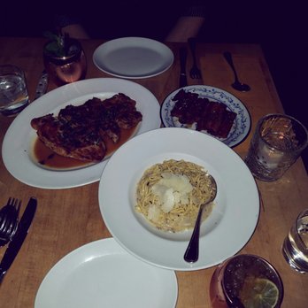 Gilt Bar - Truffle pasta, chicken, pork belly - New American Near Me - Chicago, Illinois