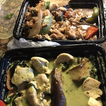Tarah Thai Kitchen - Green Curry & Stir-Fried Basil Ground Chicken - Thai Near Me - San Jose, California Tarah Thai Kitchen - Green Curry & Stir-Fried Basil Ground Chicken - Thai Near Me - San Jose, California