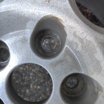 Big O Tires - Metal shavings after I took the wheels off and set to the side keep in mind without thinking this was a pic after I blew out all the metal - Tires Near Me - Lake Stevens, Washington