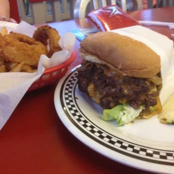 Cool Cat Cafe - Big Bopper! One "BIG" burger! Two huge beef patties! And an order of Frings! - Burgers Near Me - Kihei, Hawaii Cool Cat Cafe - Big Bopper! One "BIG" burger! Two huge beef patties! And an order of Frings! - Burgers Near Me - Kihei, Hawaii