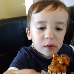 No Barbecue - Kids love the beans and Mac and Cheese. The brisket and pulled pork sandwiches are great. Nice sized servings at a reasonable price.