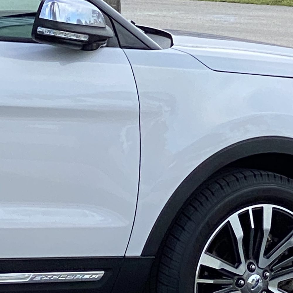 Caliber Collision - Better color, but far from perfect.  Not to mention the space where the door opens almost scrapes. - Body Shops Near Me - Boca Raton, Florida