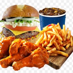 The Original Mickey's Igloo - Burgers, wings, saus&pepper, meatball, chicken tenders, hot dogs, ceasar & tossed salads, fries, onion rings, mozz & zucchini sticks & more!