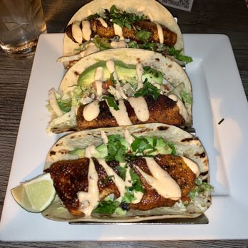 The Thirsty Turtle - Cranford - Blackened Salmon Tacos - Bars Near Me - Cranford, New Jersey