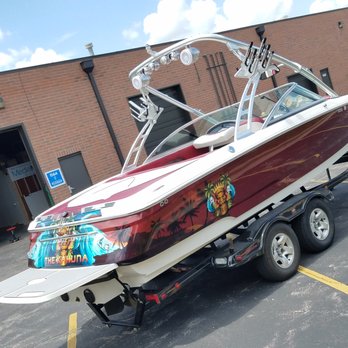 Provolume - 2007 Xstar came in for a tune up and a new amp to power all the speakers before hitting the water! - Car Stereo Installation Near Me - Olathe, Kansas