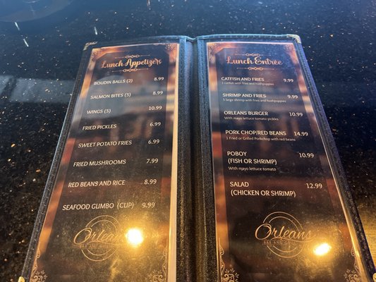 Menu photo 5 Orleans Bar & Grill Humble, TX