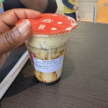 Gong Cha Pleasant Hill - Creme Brulee Brown Sugar Milk Tea - Bubble Tea Near Me - Pleasant Hill, California