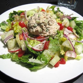 The Johnson Diner & Bar - This is what anyone would expect their "tuna salad on a Greek (or tossed) salad" to look like. - Diners Near Me - Bronx, New York The Johnson Diner & Bar - This is what anyone would expect their "tuna salad on a Greek (or tossed) salad" to look like. - Diners Near Me - Bronx, New York