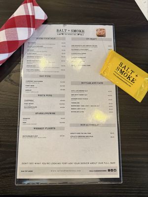 Menu photo 2 Salt + Smoke St. Louis, MO Menu photo 2 Salt + Smoke St. Louis, MO
