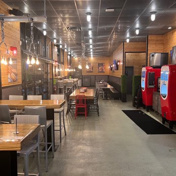 BurgerFi - The seating area - Burgers Near Me - Nottingham, Maryland