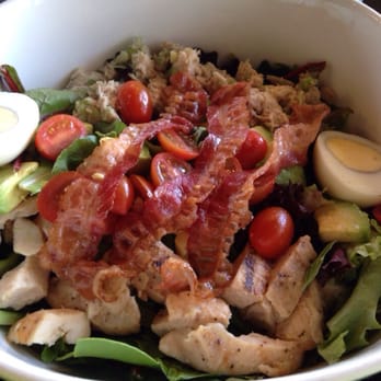 Healthy Eats - Special made for me: chicken Cobb salad plus tuna. Think about double the protein!! - Sandwiches Near Me - Monrovia, California Healthy Eats - Special made for me: chicken Cobb salad plus tuna. Think about double the protein!! - Sandwiches Near Me - Monrovia, California