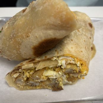 Raskals Taco Shop - Potato Burrito! Wow this blew my mind. So delicious and was crunchy yet soft all at the same time. - Tacos Near Me - Vista, California Raskals Taco Shop - Potato Burrito! Wow this blew my mind. So delicious and was crunchy yet soft all at the same time. - Tacos Near Me - Vista, California