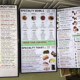 Here's a great menu with amazing options.