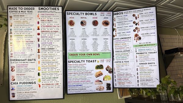 Menu photo 4 InnerCHI Lounge Garland, TX