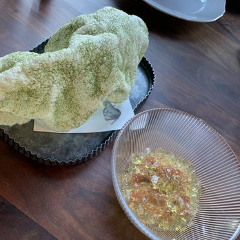 Angler - Nori seaweed crisp with tomato jelly and ahi tuna - Seafood Near Me - San Francisco, California