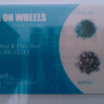 India on Wheels - business card - Indian Near Me - Pittsburgh, Pennsylvania India on Wheels - business card - Indian Near Me - Pittsburgh, Pennsylvania
