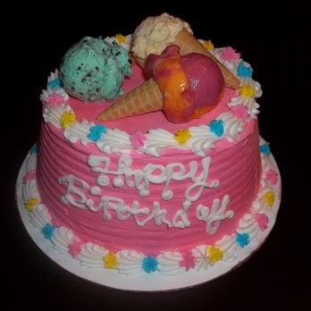 Baskin Robbins - Birthday cake - Small one. - Ice Cream & Frozen Yogurt Near Me - San Bruno, California