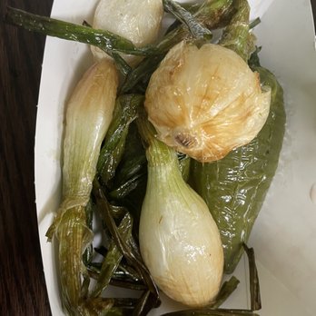 Lola's Market - Side of grilled jalapeños and onion - Mexican Near Me - Santa Rosa, California Lola's Market - Side of grilled jalapeños and onion - Mexican Near Me - Santa Rosa, California