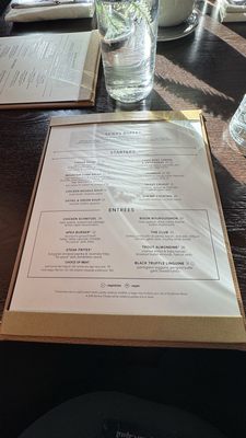 Menu photo 1 Apex Park City, UT