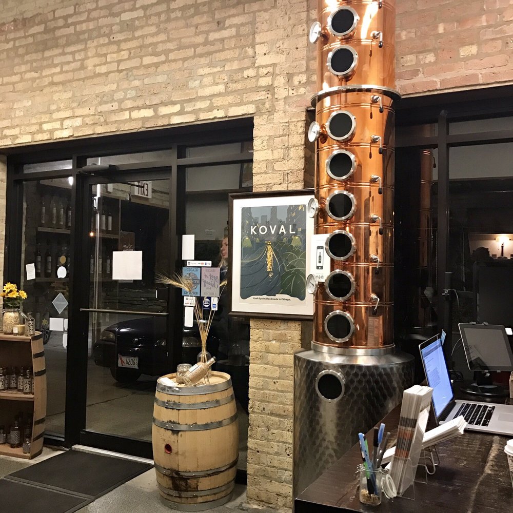 KOVAL Distillery - Nice and clean style. - Distilleries Near Me - Chicago, Illinois KOVAL Distillery - Nice and clean style. - Distilleries Near Me - Chicago, Illinois