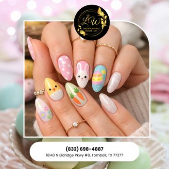 Lakewood Nails - Sweet Easter vibes deserve cute and creative nail art Schedule now and show off your spring style! - Nail Salons Near Me - Tomball, Texas Lakewood Nails - Sweet Easter vibes deserve cute and creative nail art Schedule now and show off your spring style! - Nail Salons Near Me - Tomball, Texas