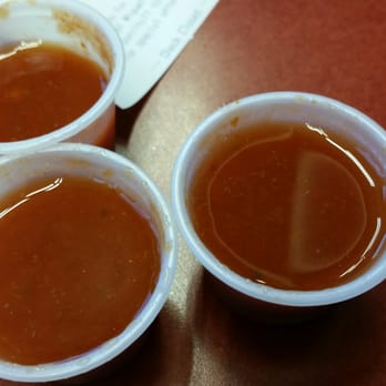 Miguels Jr - Hot sauce. No salsa available. - Mexican Near Me - Corona, California