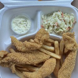 Ken's Chicken-N-Fish - 5 piece fish dinner with only 4 good size fish
