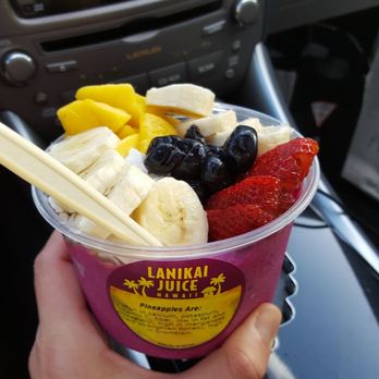 Lanikai Juice - FREE Birthday smoothie or bowl! This is the pittaya bowl! Fantastic!! :D :D - Juice Bars & Smoothies Near Me - Honolulu, Hawaii Lanikai Juice - FREE Birthday smoothie or bowl! This is the pittaya bowl! Fantastic!! :D :D - Juice Bars & Smoothies Near Me - Honolulu, Hawaii