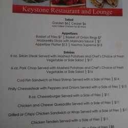 Keystone Restaurant & Lounge - Limited menu