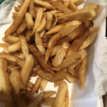 Harold's Chicken Shack West Loop - Over cooked fries - Chicken Shop Near Me - Chicago, Illinois