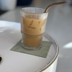 Fox & Kit - Cold brew with oat milk and simple syrup