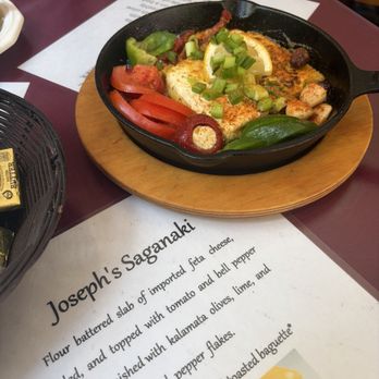 Gaufre's & Goods - Saganaki - Greek Near Me - St. Augustine, Florida